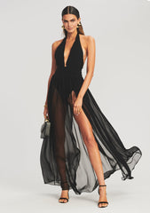 Zion Silk Chiffon Dress