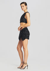 Ezra Sequin Skirt