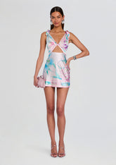Icelyn Silk Dress