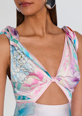 Icelyn Silk Dress