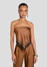 Hark Satin Top