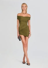 Deniz Mesh Mini Dress