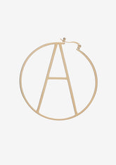 Hoop Letter Earring