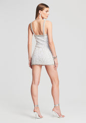 Santorini Sequin Tiger Stripe Dress