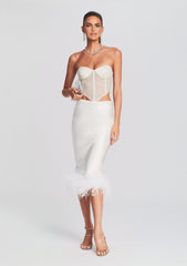 Paula Feather Skirt