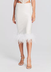Paula Feather Skirt