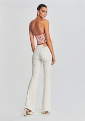 Moore Mid Rise Flare Jean
