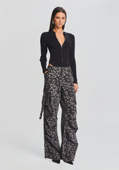Geo Rib Knit Bodysuit