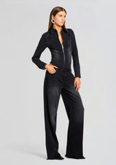 Helena Denim Bodysuit