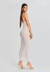 Isabel Knit Crochet Dress