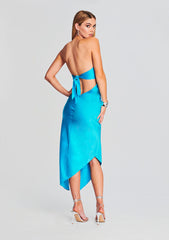 Ginni Silk Midi Dress