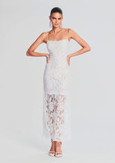 Reet Lace Midi Dress