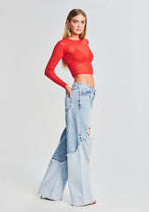 Jess Sheer Top