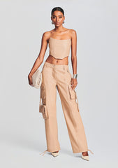 Eloise Leather Top