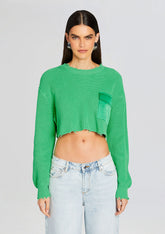 Mid Cropped Devin Sweater
