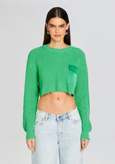 Mid Cropped Devin Sweater