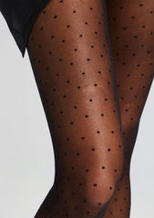 Chic Dot Sheer Tight