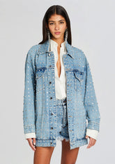 Ace Embellished Denim Jacket
