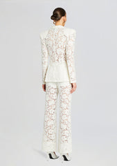 London Lace Flared Pants