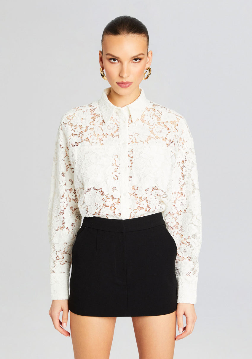 Oversized Lace Shirt