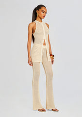 Tilli Knit Crochet Vest
