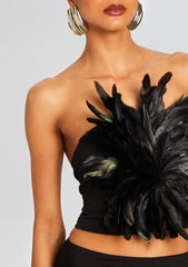 Nicki Feather Top