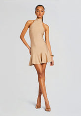 Luca Metallic Knit Dress