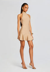 Luca Metallic Knit Dress