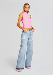 Jessi Mesh Top