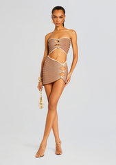 Adelie Metallic Knit Top