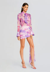 Kindra Silk Chiffon Blouse