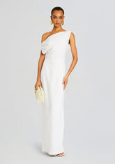 Linen Off The Shoulder Maxi