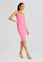 Laney Metallic Knit Dress