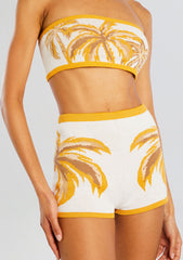 Pera Metallic Knit Short