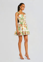 Pahi Short Dress With Belt