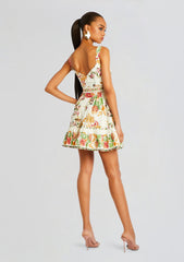 Pahi Short Dress With Belt