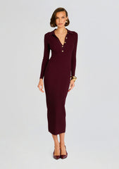 Buffy Metallic Knit Dress