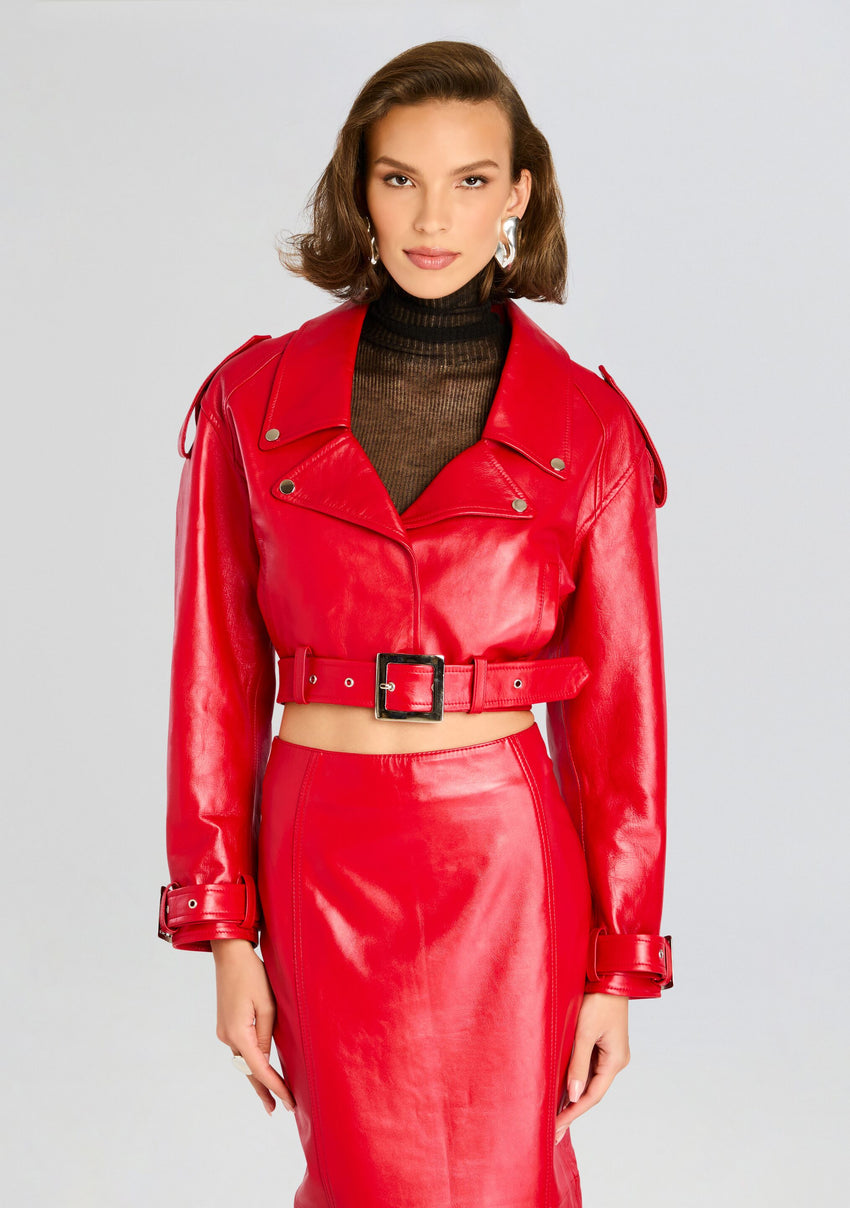 Victoria Leather Jacket