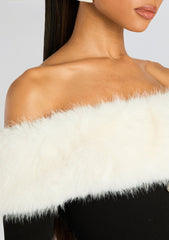 Elspeth Faux Fur Dress