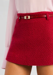 Karla Boucle Mini Skirt