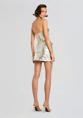 Nandie Leather Skirt