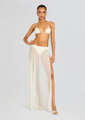 Alaia Long Slit Skirt