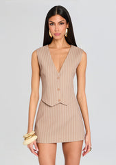 Angelina Vest Top