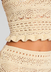 Damira Crochet Top