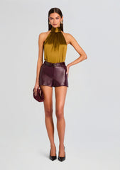 Naya Leather Short