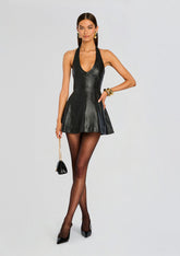Stine Leather Dress