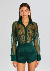 Aubriella Embellished Shirt
