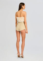 Concetta Tweed Romper