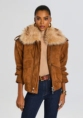 Erynn Suede Jacket