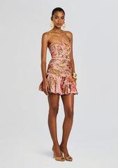 Sula Short Dress with Belt Buckle